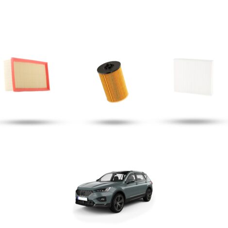 Kit tagliando 3 filtri compatibile con Seat Tarraco 2.0 TDI 110kw Dal 2018 (1/4)