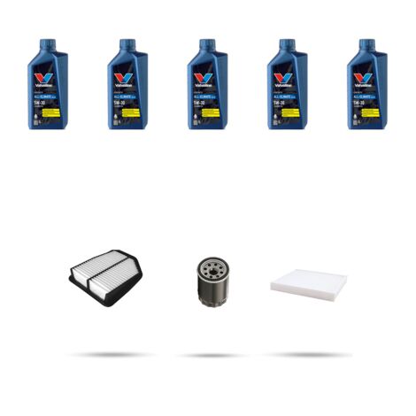 Kit tagliando 3 FILTRI e 5L OLIO compatibile con Suzuki Grand Vitara 2.4 124kw dal 2008 (1/5)