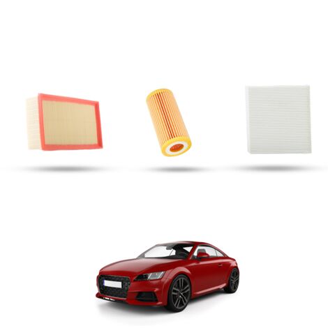Kit Tagliando 3 filtri compatibile con Audi TT III (FV3,FVP) 2.0 tfsi 210kw dal 2014 (1/4)