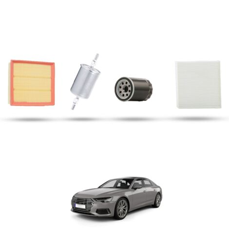 Kit Tagliando 4 filtri compatibile con Audi A6 (C5) 1.8 20V Turbo 110kw dal 1997 (1/5)
