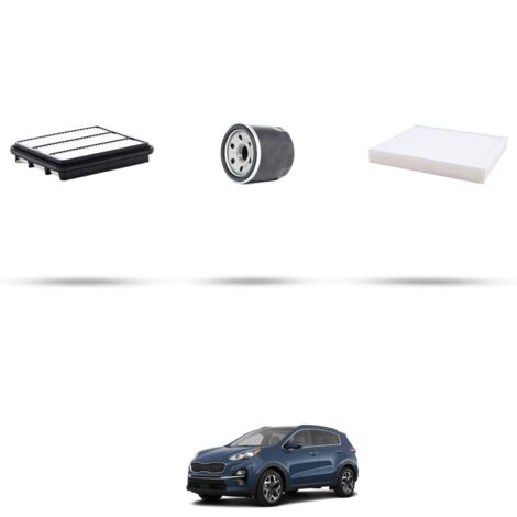 Kit tagliando 3 filtri compatibile con Kia Sportage IV (QL) 1.6 GDI 97kw dal 2016 (1/4)