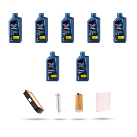 Kit tagliando 4 FILTRI e 7L OLIO compatibile con Bmw serie 4 (F32, F33, F36, F82) 435d 230kw dal 2013 (1/5)