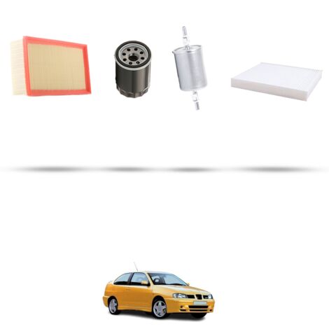 Kit tagliando 4 filtri compatibile con Seat Cordoba II 1.6i 74kw dal 1999 (1/5)