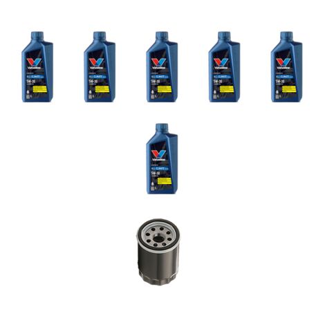 Kit filtro olio e 6L compatibile con Seat Cordoba II 1.8 Turbo 20v 115kw dal 1999 (1/3)