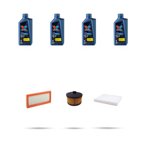 Kit tagliando 3 FILTRI e 4L OLIO compatibile con Dacia Sandero III 1.0 Tce 74kw dal 2021 (1/5)