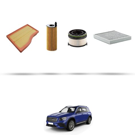 Kit tagliando 3 filtri compatibile con Mercedes Classe GLB (X247) 220 D 140kw Dal 2019 (1/5)