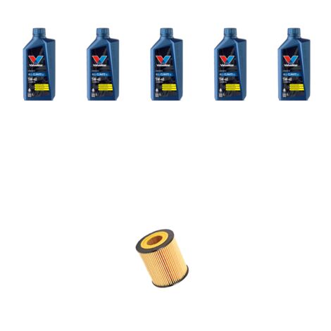 Kit filtro olio e 5L compatibile con Suzuki Sx4 Dal 1.9 DDIS 88kw 2006 (1/3)