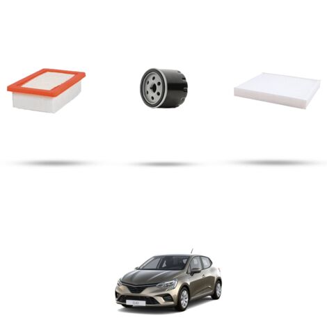 Kit tagliando 3 filtri compatibile con Renault Clio V 1.0 SCe 65 48Kw dal 2021 (1/4)