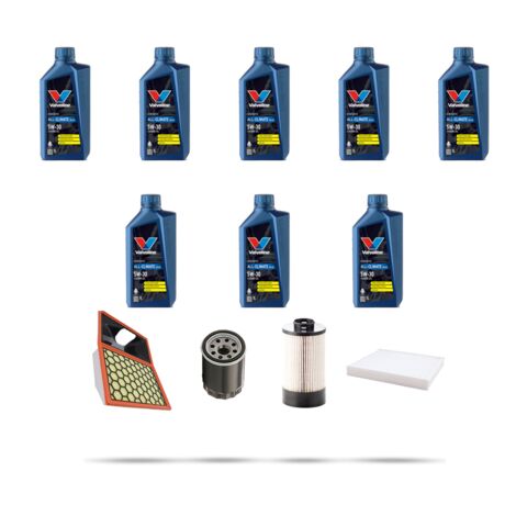 Kit tagliando 4 FILTRI e 8L OLIO compatibile con Iveco Daily IV 40C 15 3.0 HPI 107kw dal 2006 (1/5)