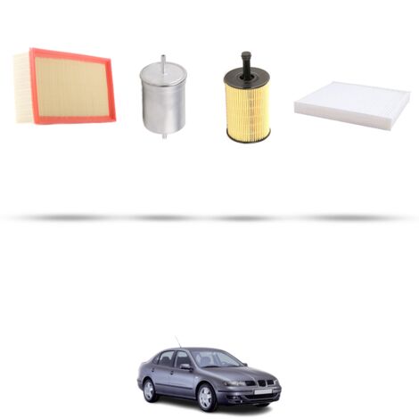 Kit tagliando 4 filtri compatibile con Seat Toledo II 2.3 VR5 110kw dal 1999 (1/5)