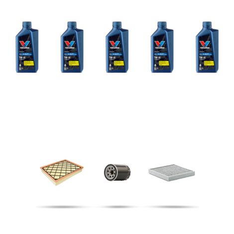 Kit tagliando 3 FILTRI e 5L OLIO compatibile con Ford Mondeo V 1.0 EcoBoost 92kw dal 2015 (1/5)