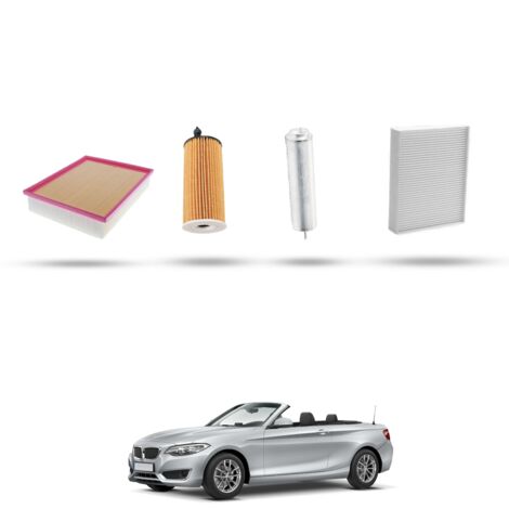 Kit Tagliando 4 filtri compatibile con Bmw Serie 2 (F23,F22,F87) 225d 165kw dal 2015 (1/5)