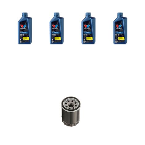 Kit filtro olio e 4L compatibile con Citroen c4 Cactus 1.2 Puretech 60kw dal 2014 (1/3)