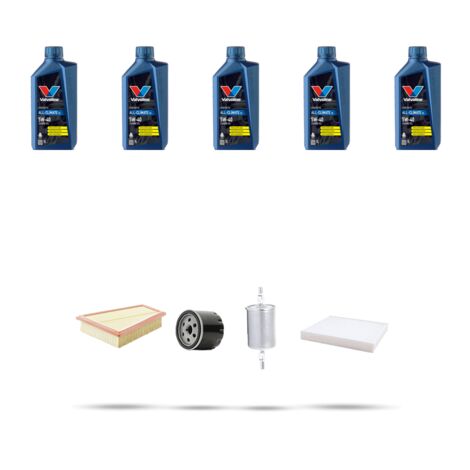 Kit tagliando 4 FILTRI e 5L OLIO compatibile con Renault Megane CC 1.4 16v 96kw Dal 2010 (1/5)