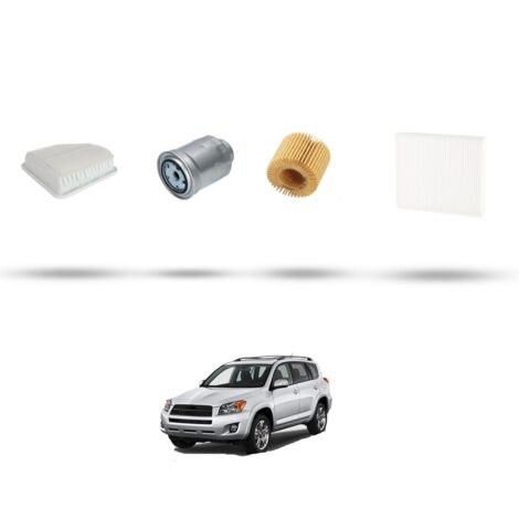 Kit tagliando 4 filtri compatibile con Toyota Rav IV 2.2 D4-D 130kw Dal 2012 (1/5)