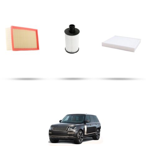 Kit tagliando 3 filtri compatibile con Land Rover IV (L405) 5.0 V8 SVR 405kw dal 2015 (1/4)