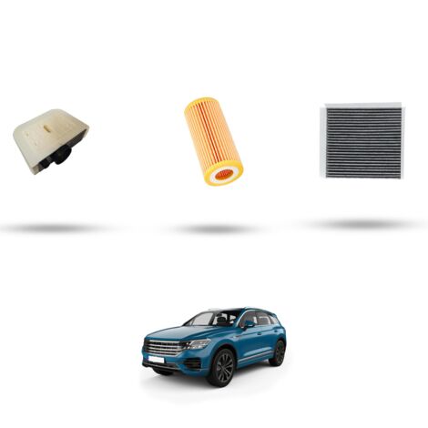 Kit tagliando 3 filtri compatibile con Vw Touareg III 2.0 TSI (CR) 180Kw dal 2018 (1/4)
