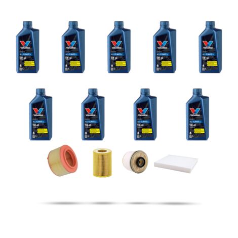 Kit tagliando 4 FILTRI e 9L OLIO compatibile con Mazda BT-50 II 2.2 110kw dal 2011 (1/5)