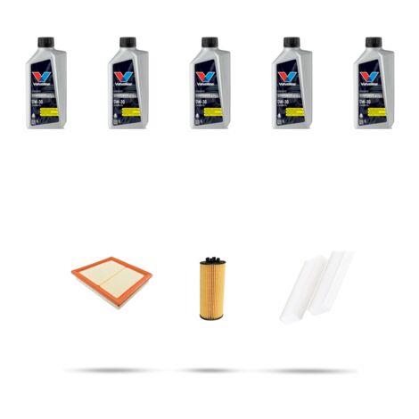 Kit tagliando 3 FILTRI e 5L OLIO compatibile con Mini III (F54,F55,F56,F57,F60) 1.2 55kw Dal 2014 (1/5)