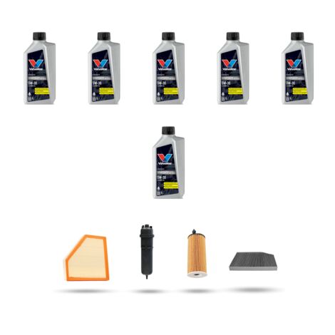 Kit tagliando 4 FILTRI e 6L OLIO compatibile con Bmw serie 3 (G20, G21,G80) 316d hybrid 90kw dal 2020 (1/5)