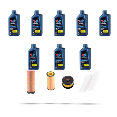 Kit tagliando 4 FILTRI e 8L OLIO compatibile con Mercedes Classe S (W220) 320 CDI 150kw Dal 2002 (1/5)