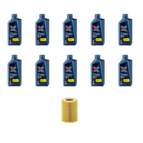 Kit filtro olio e 10L compatibile con Mercedes Classe S (W221) 350 CDI 155Kw Dal 2009 (1/3)