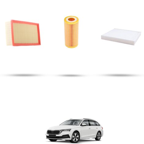 Kit tagliando 3 filtri compatibile con Skoda Octavia IV 2.0 TSi 180kw Dal 2020 (1/4)