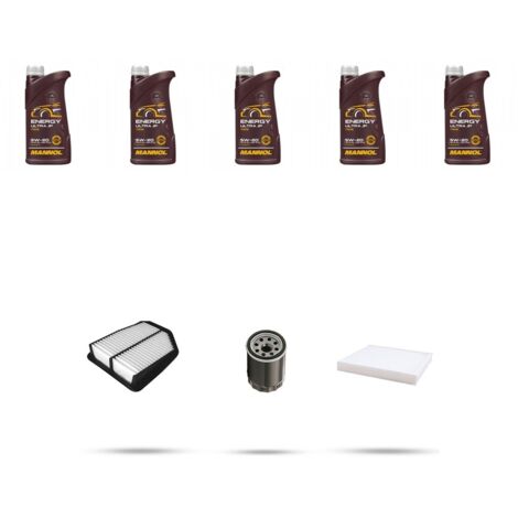 Kit tagliando 3 FILTRI e 5L OLIO compatibile con Suzuki Grand Vitara 2.4 124kw dal 2008 (1/4)