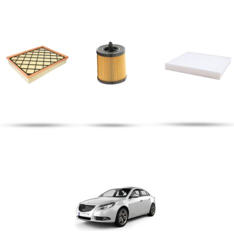 Kit tagliando 3 filtri compatibile con Opel Insigna 2.0 Turbo 184kw dal 2011 (1/4)