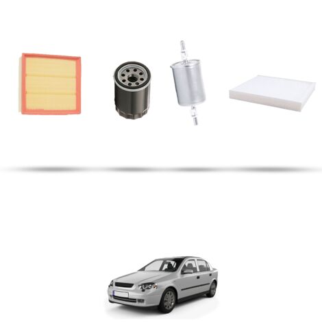 Kit tagliando 4 filtri compatibile con Opel Astra G 2.0 16v 118kw dal 1999 (1/5)