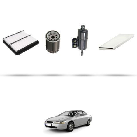 Kit tagliando 4 filtri compatibile con Honda Accord Coupe VII 2.2i 156kw dal 1999 (1/5)