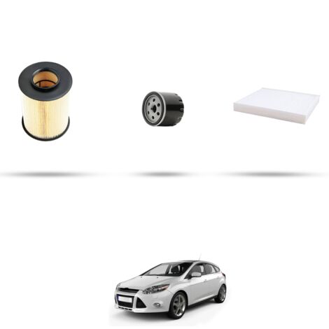 Kit tagliando 3 filtri compatibile con Ford Focus III 1.6 Ti-VCT 92kw dal 2011 (1/4)