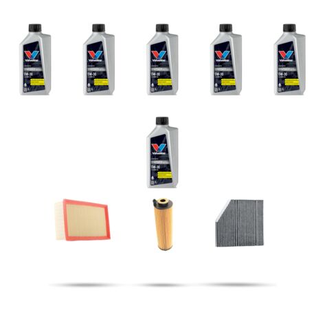 Kit tagliando 3 FILTRI e 6L OLIO compatibile con Mercedes Classe C (W206,S206) 300 190kw Dal 2021 (1/5)