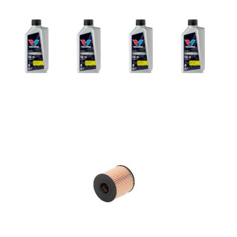 Kit filtro olio e 4L compatibile con Peugeot 5008 II (P87) 1.6 110kw dal 2018 (1/3)