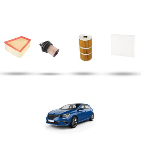 Kit tagliando 4 filtri compatibile con Renault Megane IV 1.5 DCI 81kw dal 2015 (1/5)