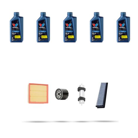 Kit tagliando 4 FILTRI e 5L OLIO compatibile con Mini One I 1.4 Diesel 65kw Dal 2005 (1/5)