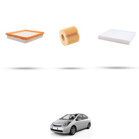 Kit tagliando 3 filtri compatibile con Toyota Prius 1.8 74kw dal 2009 (1/4)