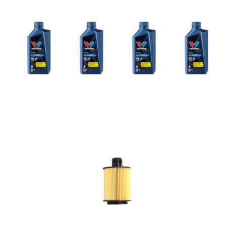 Kit filtro olio e 4L compatibile con Opel Combo D 1.3 CDTI 70kw Dal 2016 (1/3)