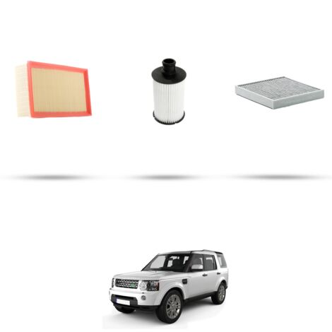 Kit tagliando 3 filtri compatibile con Land Rover Discovery 4 (LR4) 5.0 V8 276kw dal 2009 (1/4)