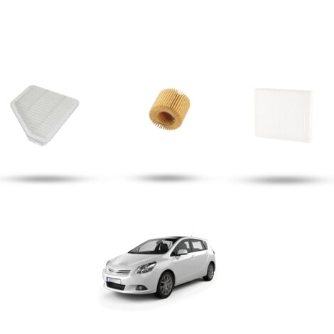 Kit tagliando 3 filtri compatibile con Toyota Verso 2.2 D-4D 130kw Dal 2009 (1/4)