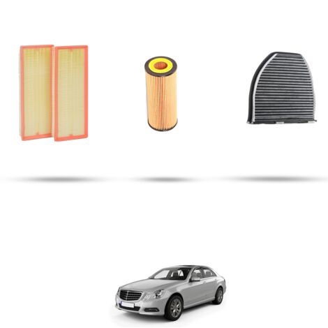Kit tagliando 3 filtri compatibile con Mercedes Classe E (w212) 250cdi 150kw dal 2009 (1/4)