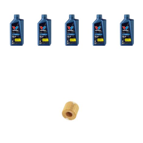 Kit filtro olio e 5L compatibile con Toyota Avensis III (T27) 2.0 100kw Dal 2008 al 2011 (1/3)