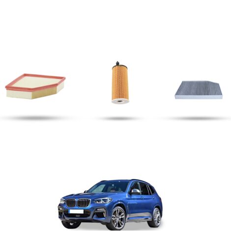 Kit tagliando 3 filtri compatibile con Bmw x3 (G01,F97) 20i hybrid 135kw dal 2021 (1/4)