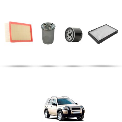 Kit tagliando 4 filtri compatibile con Land Rover Freelander I (L314) 2.0 72kw dal 1998 (1/5)