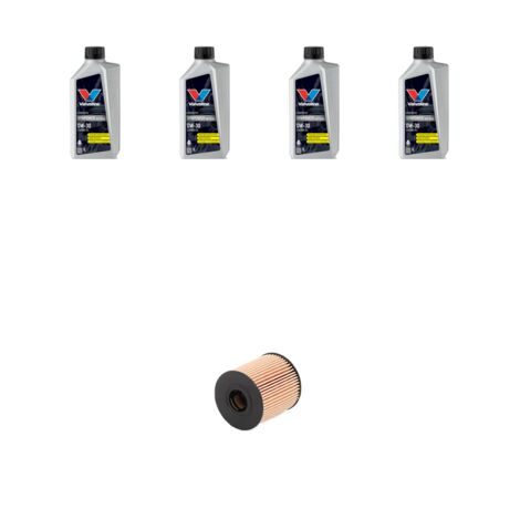 Kit filtro olio e 4L compatibile con Peugeot 308 III 1.6 Hybrid 133kw dal 2021 (1/3)