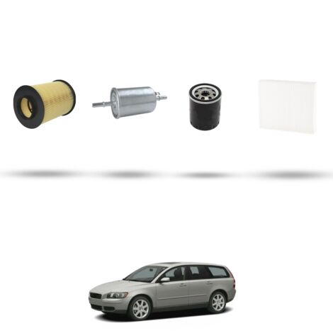 Kit tagliando 4 filtri compatibile con Volvo V50 2.0,2.0 Flexifuel 107Kw dal 2012 (1/5)