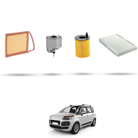 Kit tagliando 4 filtri compatibile con Citroen C3 Picasso 1.6 Hdi 84kw dal 2013 (1/5)