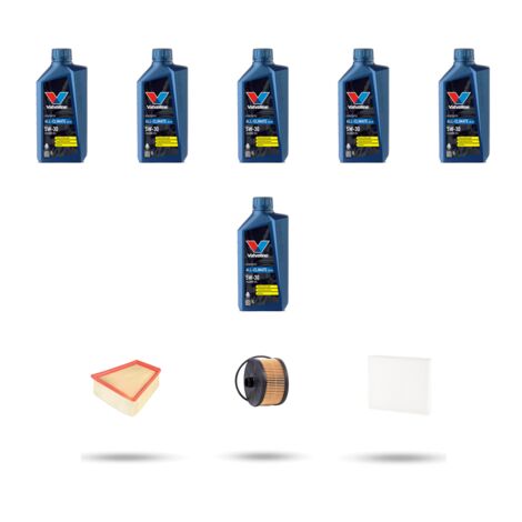 Kit tagliando 3 FILTRI e 6L OLIO compatibile con Renault Megane IV 1.3 Tce 103kw dal 2018 (1/5)