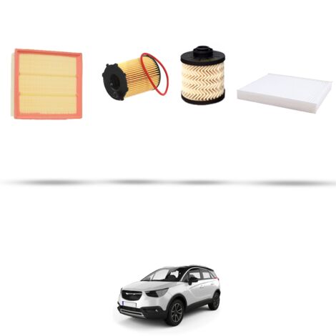 Kit tagliando 4 filtri compatibile con Opel Crossland X (P17) 1.6 Diesel 73kw dal 2017 (1/5)