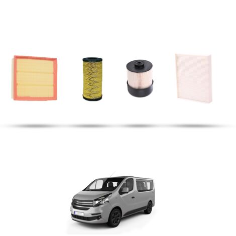 Kit tagliando 4 filtri compatibile con Fiat Talento II 2.0 Ecojet 107kw dal 2019 (1/5)
